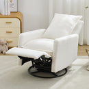 Swivel Rocker Glider Recliner, Rocking Chair Nursery For Living Room