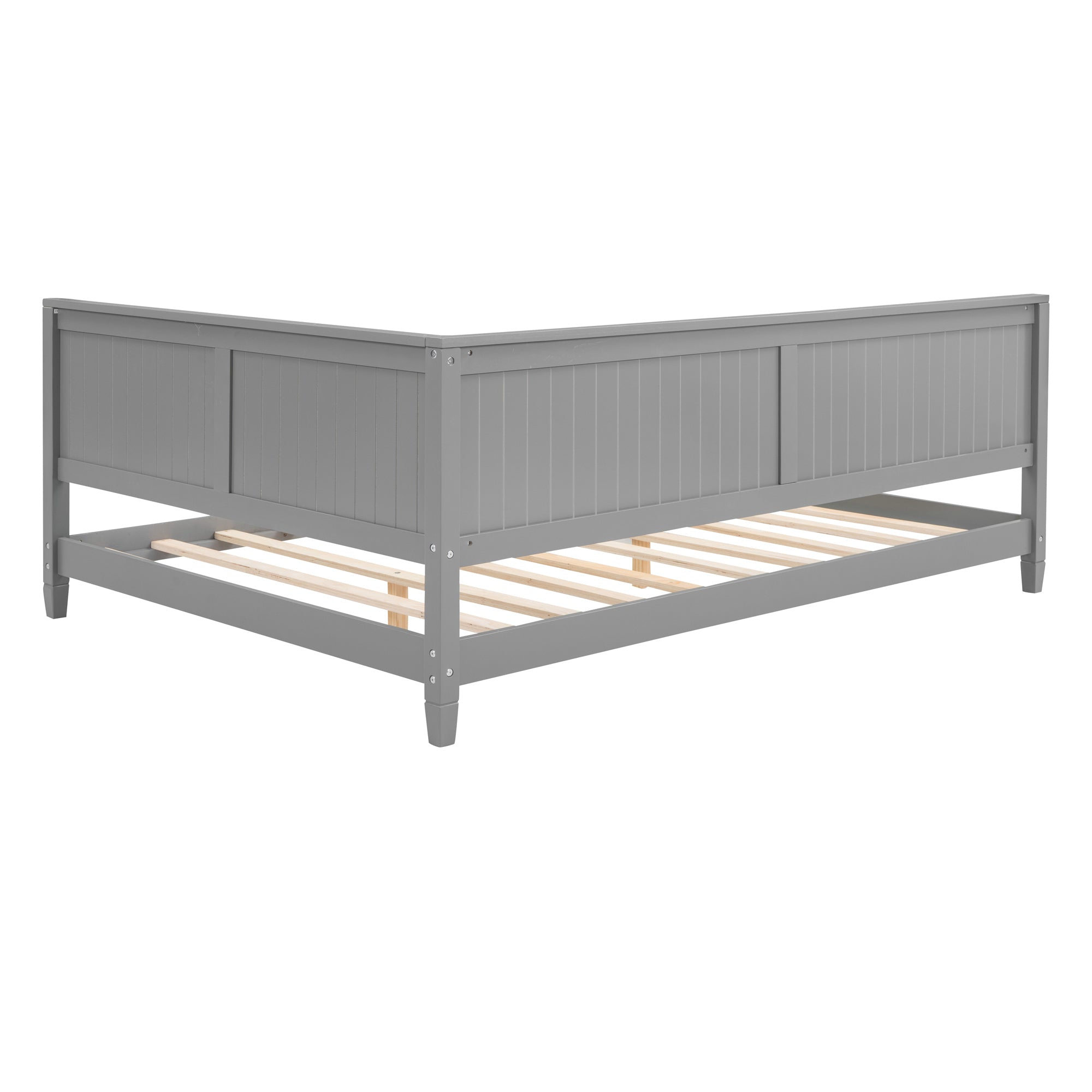 Full Size Wood Daybed/Sofa Bed, Gray - Atlantic Fine Furniture Melbourne FL