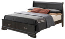 Louis Phillipe - Storage Bed