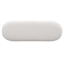 Dining Bench For Dining Room, Upholstered Bedroom End Of Bed Entryway Bench Fabric Ottoman For Living Room - Beige