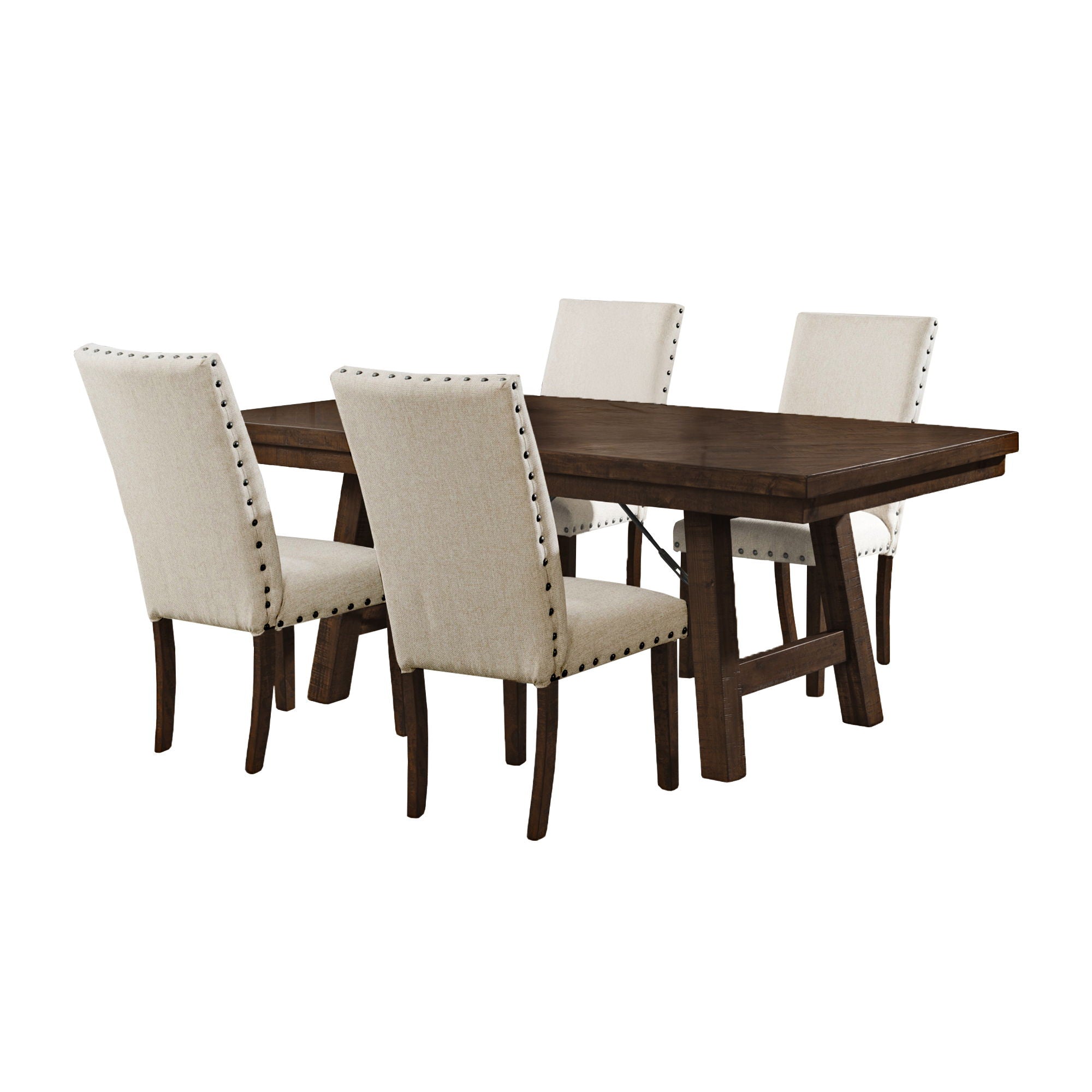 Jax Dining Set in Dark Brown by Elements International