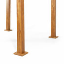 Brady - 10 X 10 Ft. Square Pergola - Teak