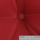 2 Piece High Back Patio Chair Cushion Set