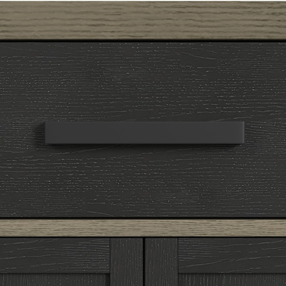 Jemma Buffet in Black by Elements International, view 3