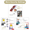 Jack - House Loft Bed With Slide And Curtain Set