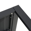 Navan - 4 Pieces Chat Set - Black / Beige