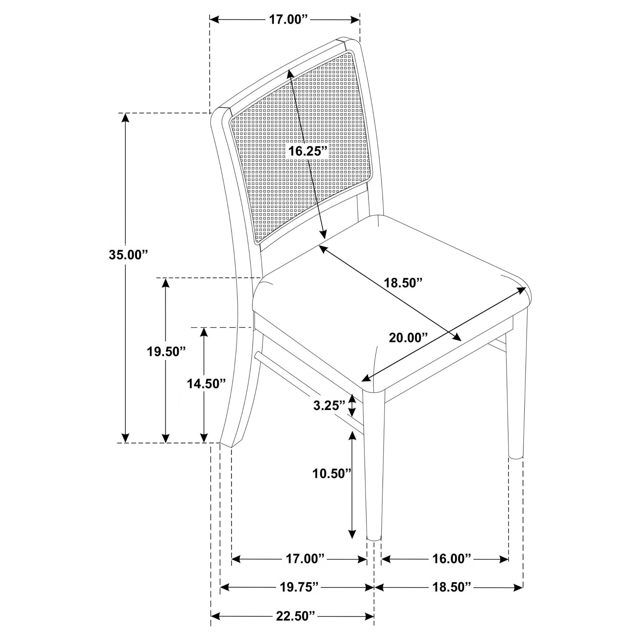 Arini 7-piece Round Dining Table Set Sand Wash and Black