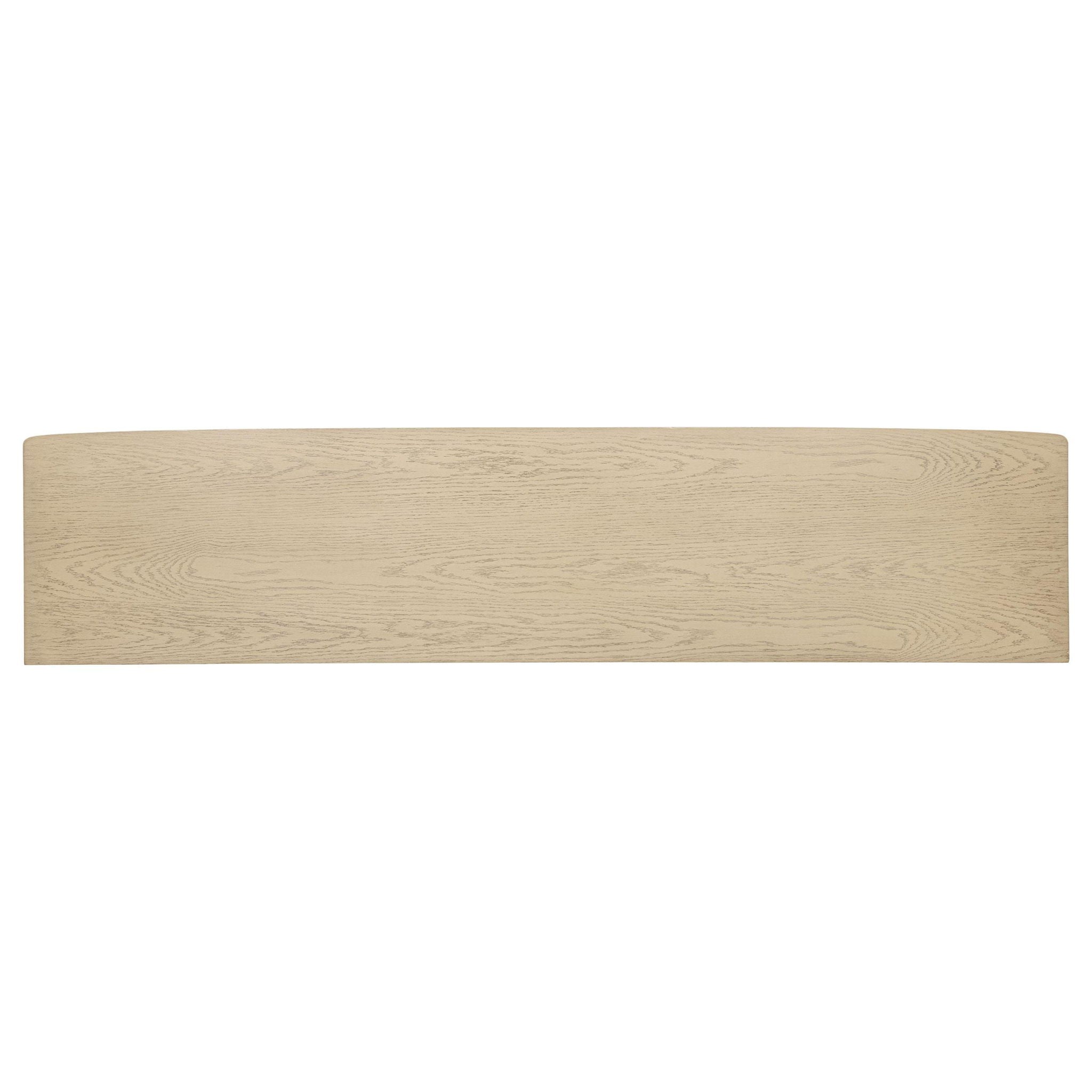 Kailani 79-inch 4-door Cane TV Stand Media Console Beige Oak