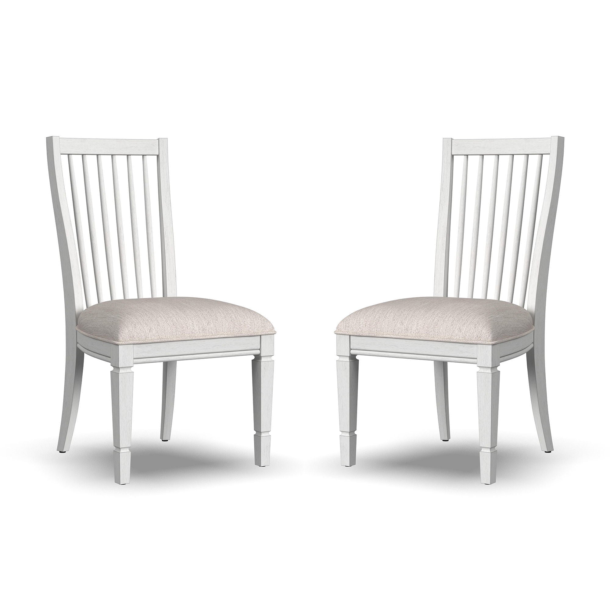 Melody - Upholstered Dining Chair (Set of 2) - White