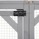 Outdoor Cat House, Diy Cat Enclosure Catio With Double Enter Doors