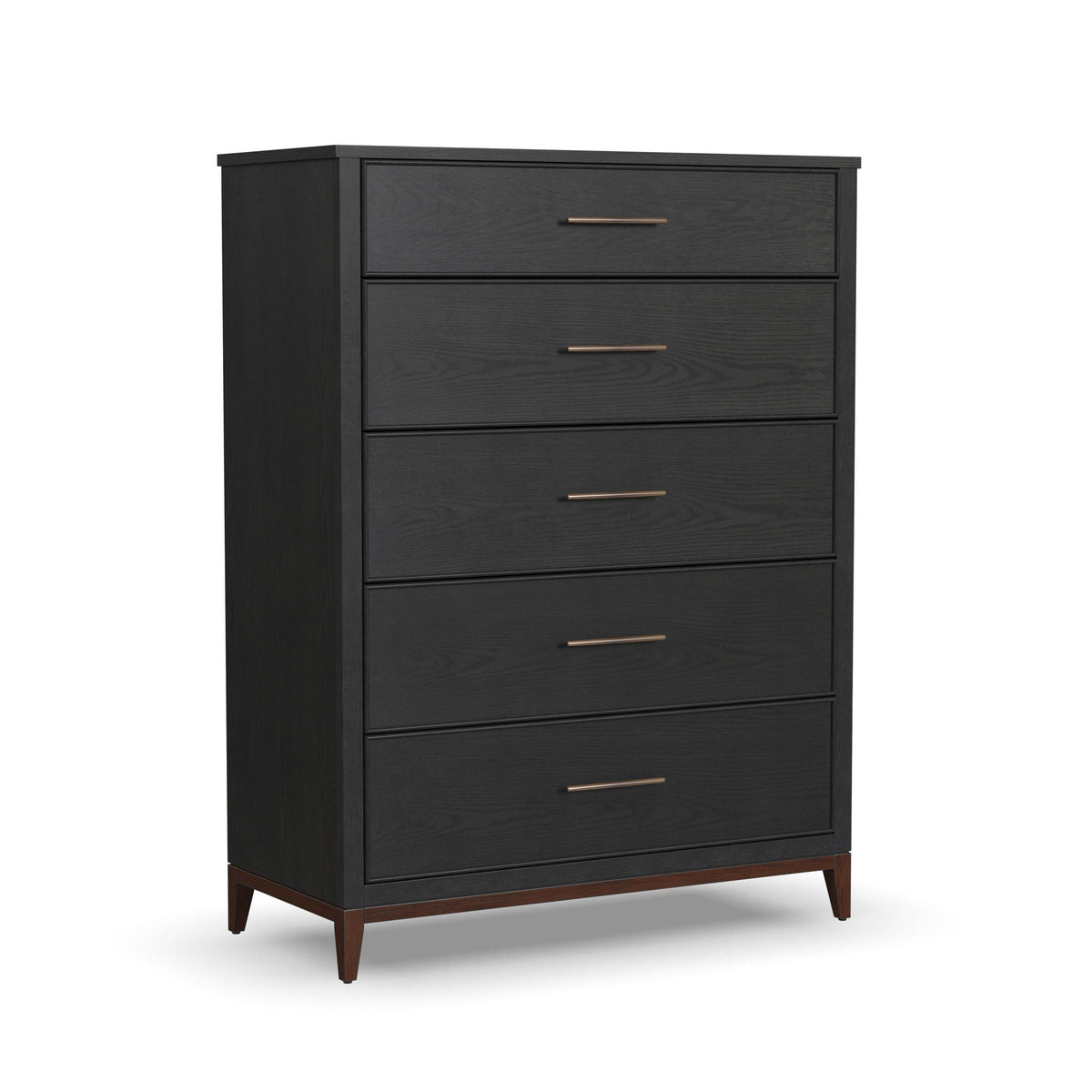 Waterfall - Drawer Chest - Deep Ebony
