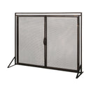 Samantha - Iron Fireplace Screen 2 Door Design