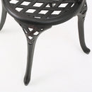 Bono Metal Bistro Set - Black
