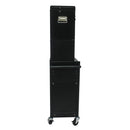 6 Drawer Lockable Tool Cabinet On Wheels, Steel Rolling Tool Chest With Detachable Toolbox