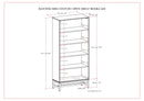 Banting - Mid Century Bookcase, Handcrafted