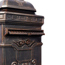 Mailboxs Residential Large-Capacity Letter Box, Rainproof Postbox Statue