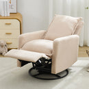 Swivel Rocker Glider Recliner, Rocking Chair Nursery For Living Room