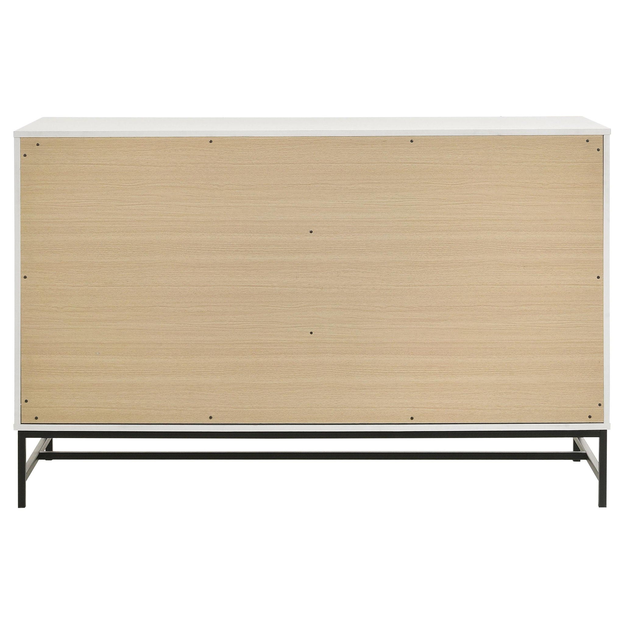 Sonora 6-drawer Bedroom Dresser White