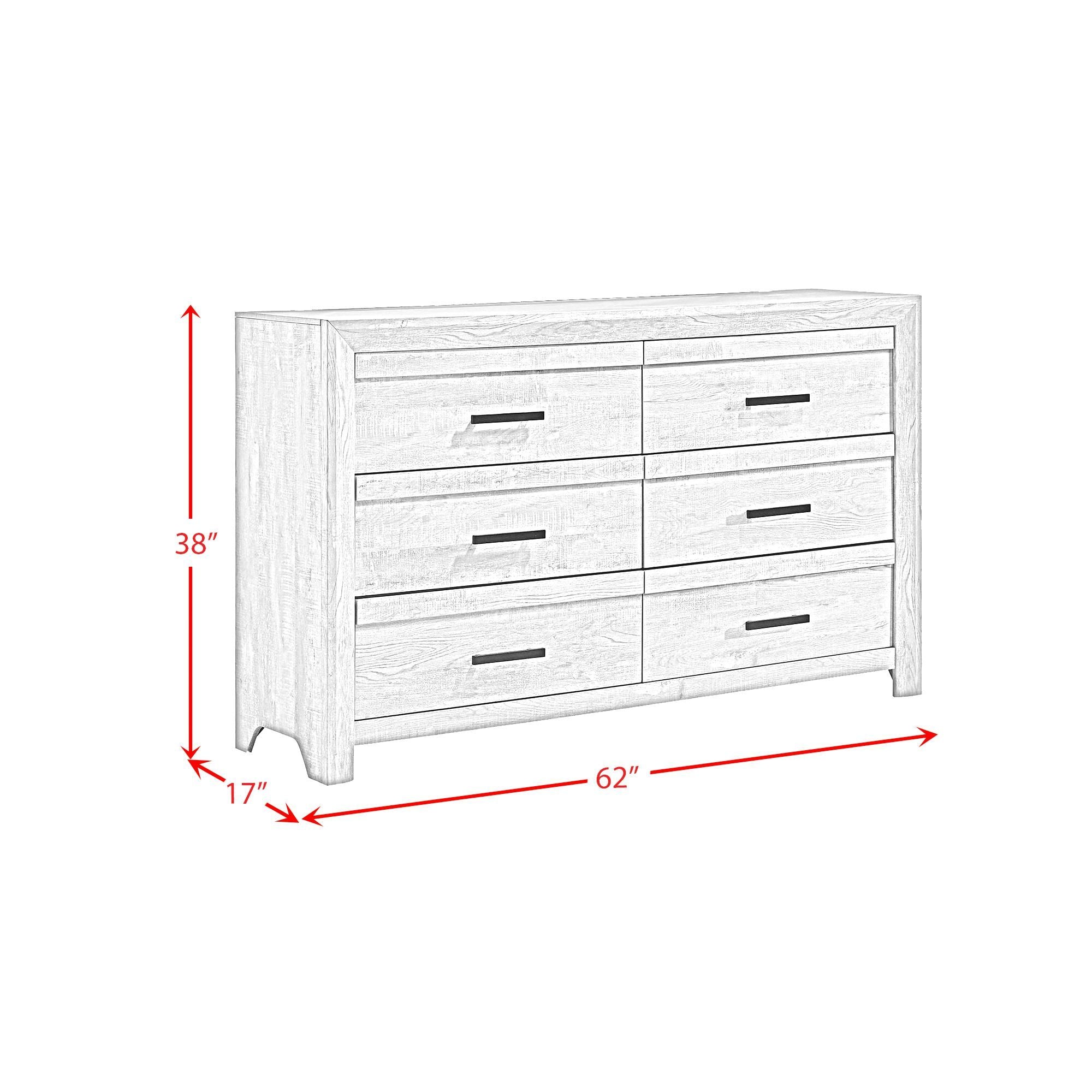 Eleanor - 6 Drawer Dresser