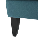 Serenada - Upholstered Fabric Club Chair With Nailhead Trim And Tapered Birch Legs