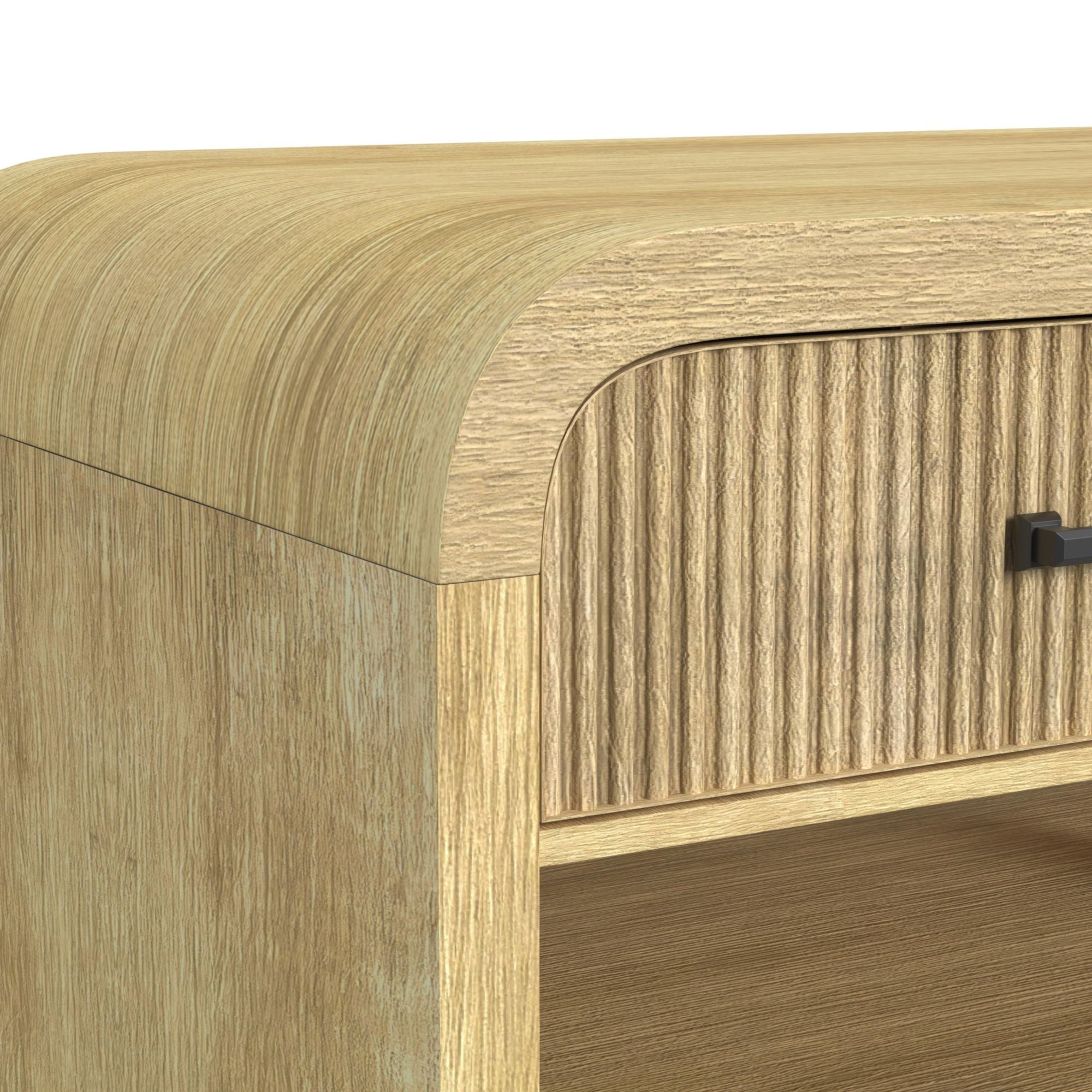 Ridgemont - Coffee Table With Casters - Natural
