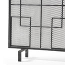 Dorothy - Modern Single Panel Iron Fire Screen