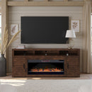 Sausalito - Electric Fireplace TV Stand Console For TVs Up To 95" - Whiskey