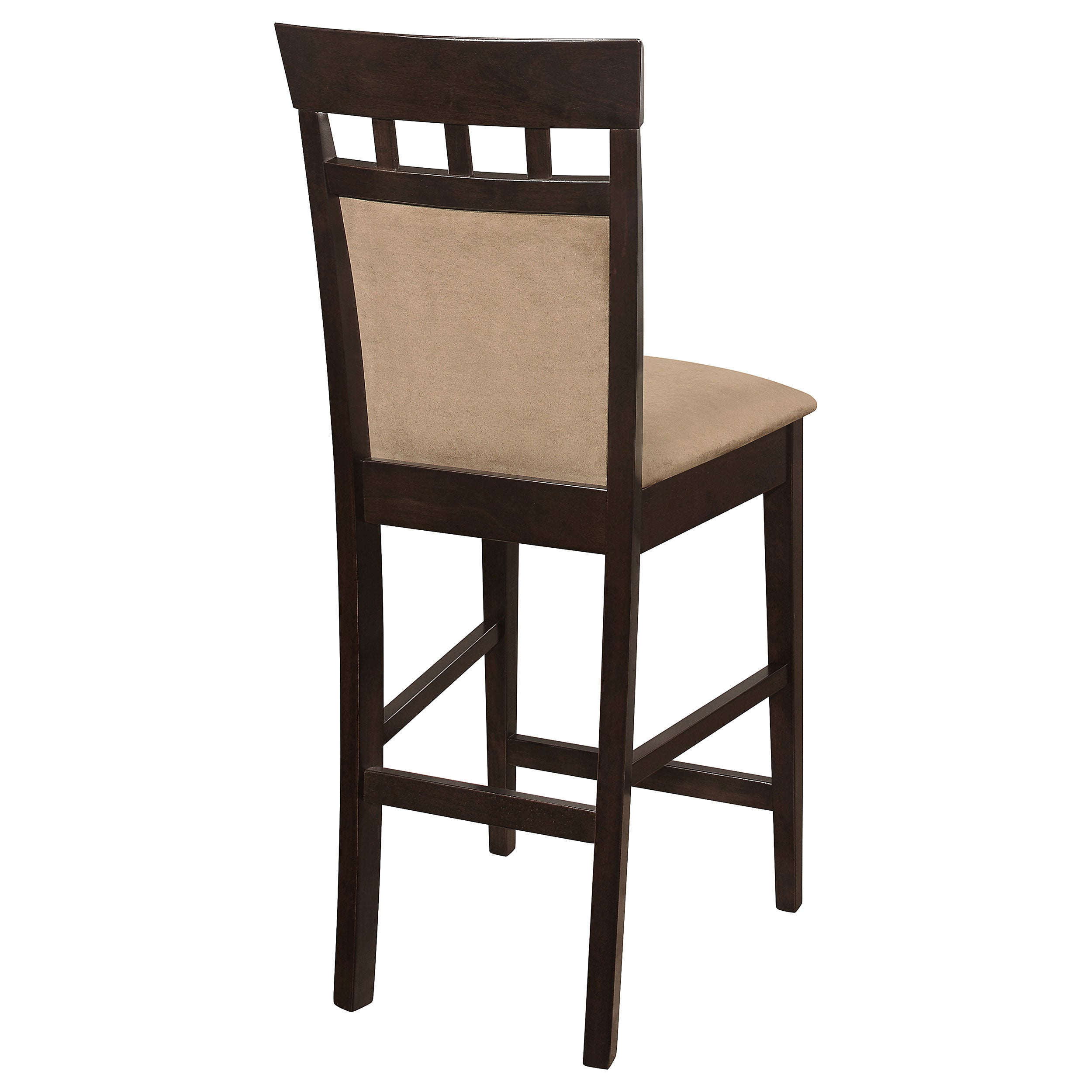 Gabriel Closed Back Counter Chair Cappuccino (Set of 2) — view 9