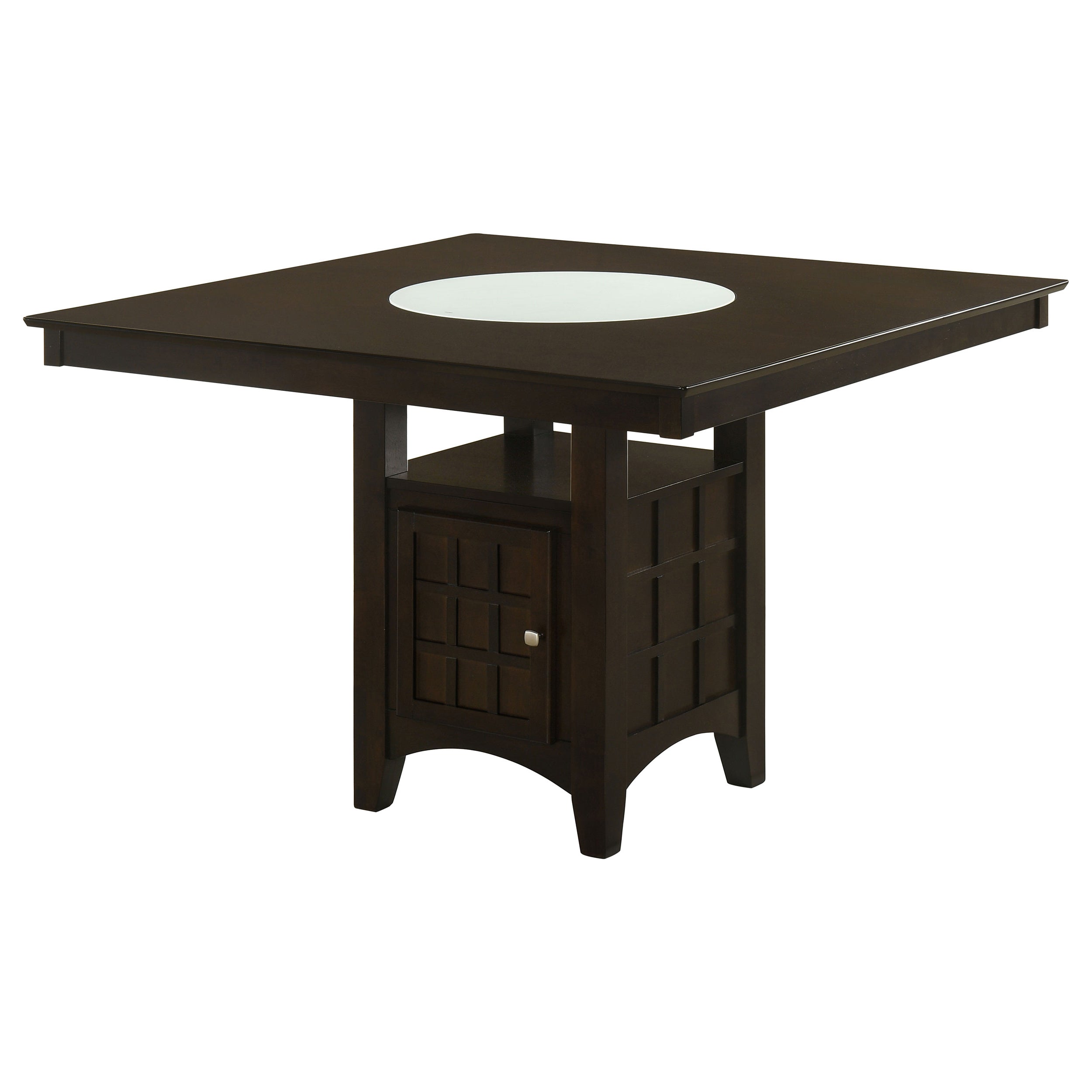 Gabriel 5-piece Square Counter Height Dining Set Cappuccino — view 3