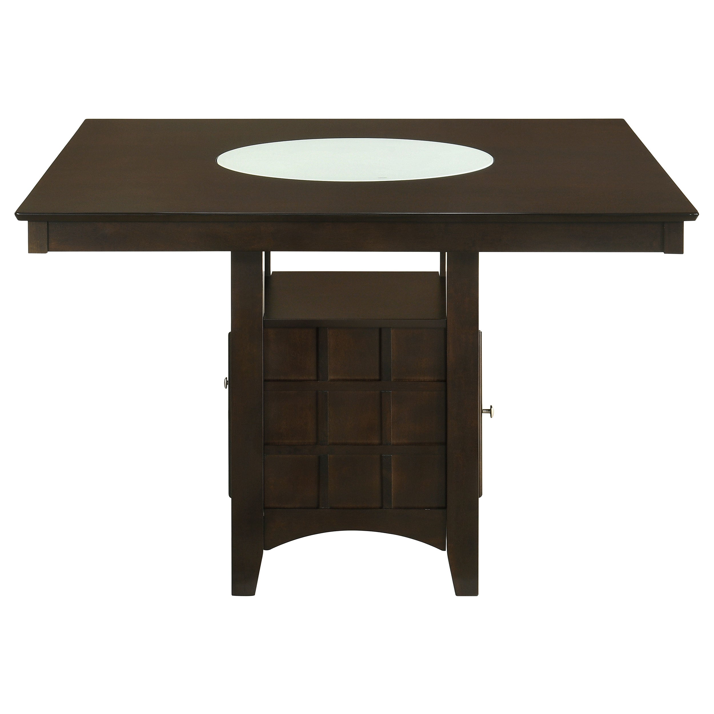 Gabriel 9-piece Square Counter Height Dining Set Cappuccino — view 5
