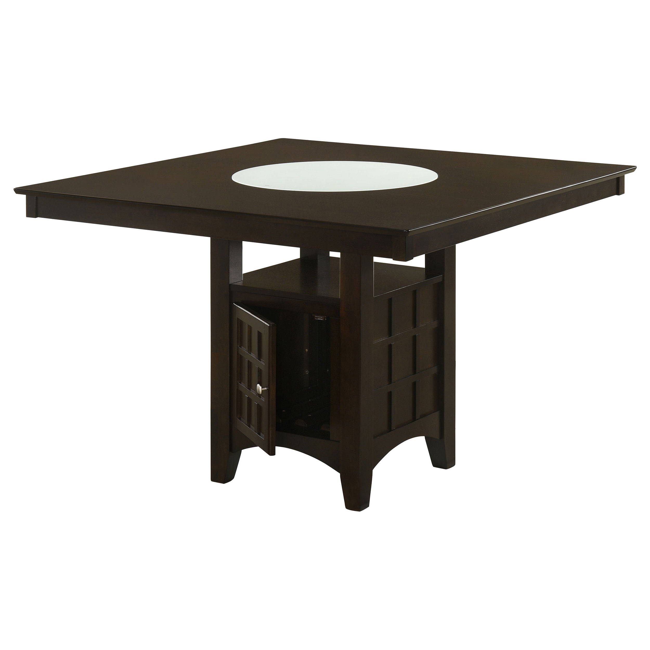 Gabriel 52-inch Counter Height Dining Table Cappuccino — view 3