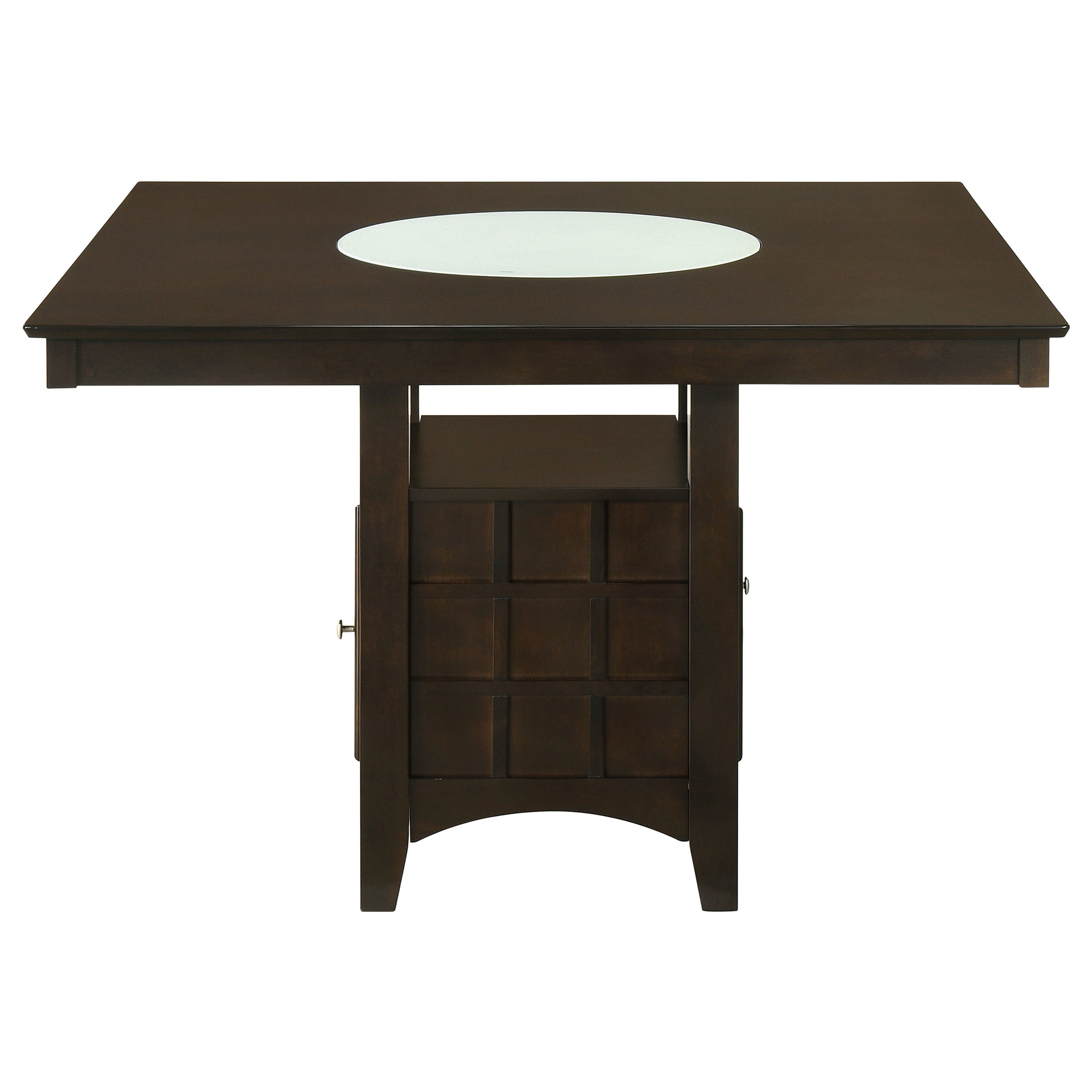 Gabriel 52-inch Counter Height Dining Table Cappuccino — view 6