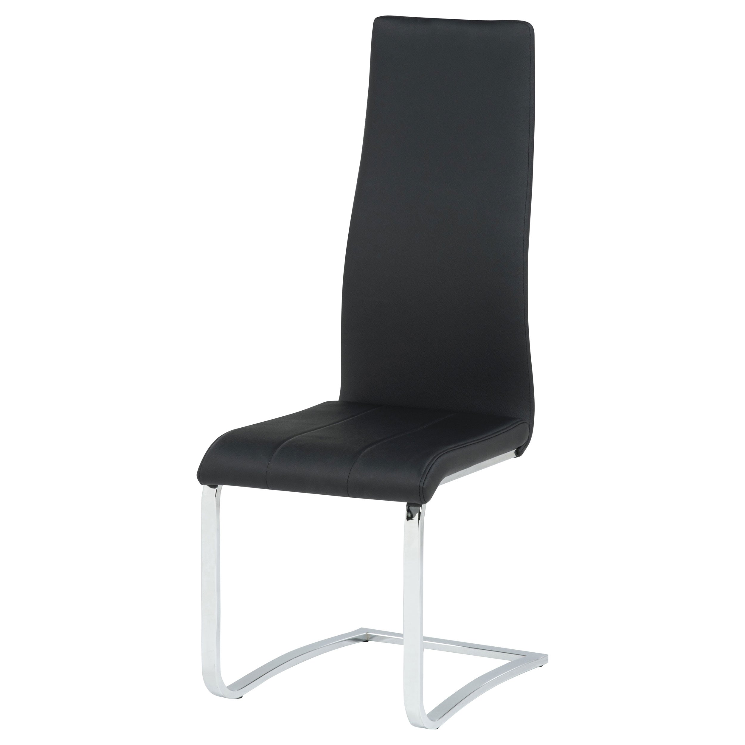 Montclair Upholstered Dining Side Chair Black (Set of 4) — view 5