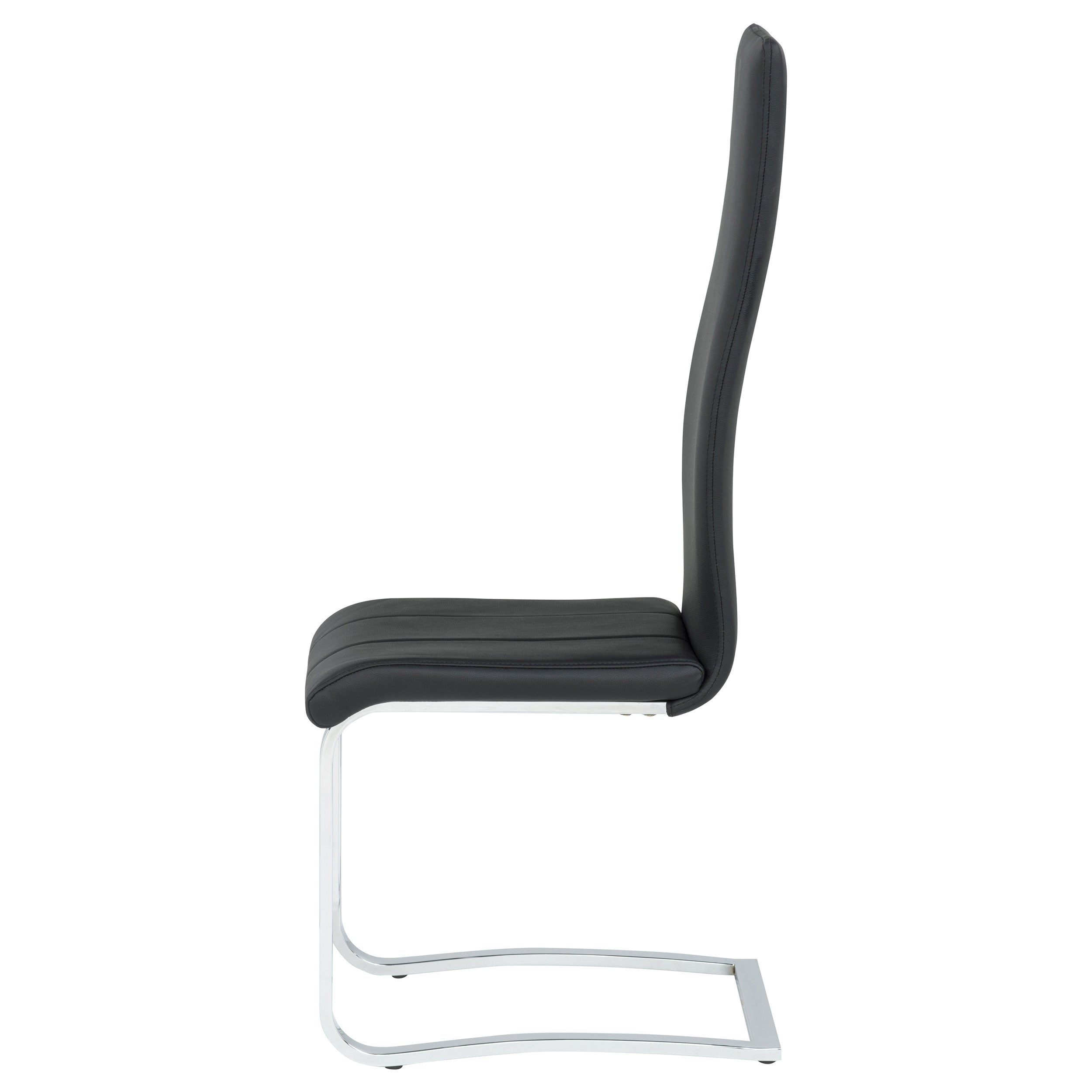 Montclair Upholstered Dining Side Chair Black (Set of 4) — view 6