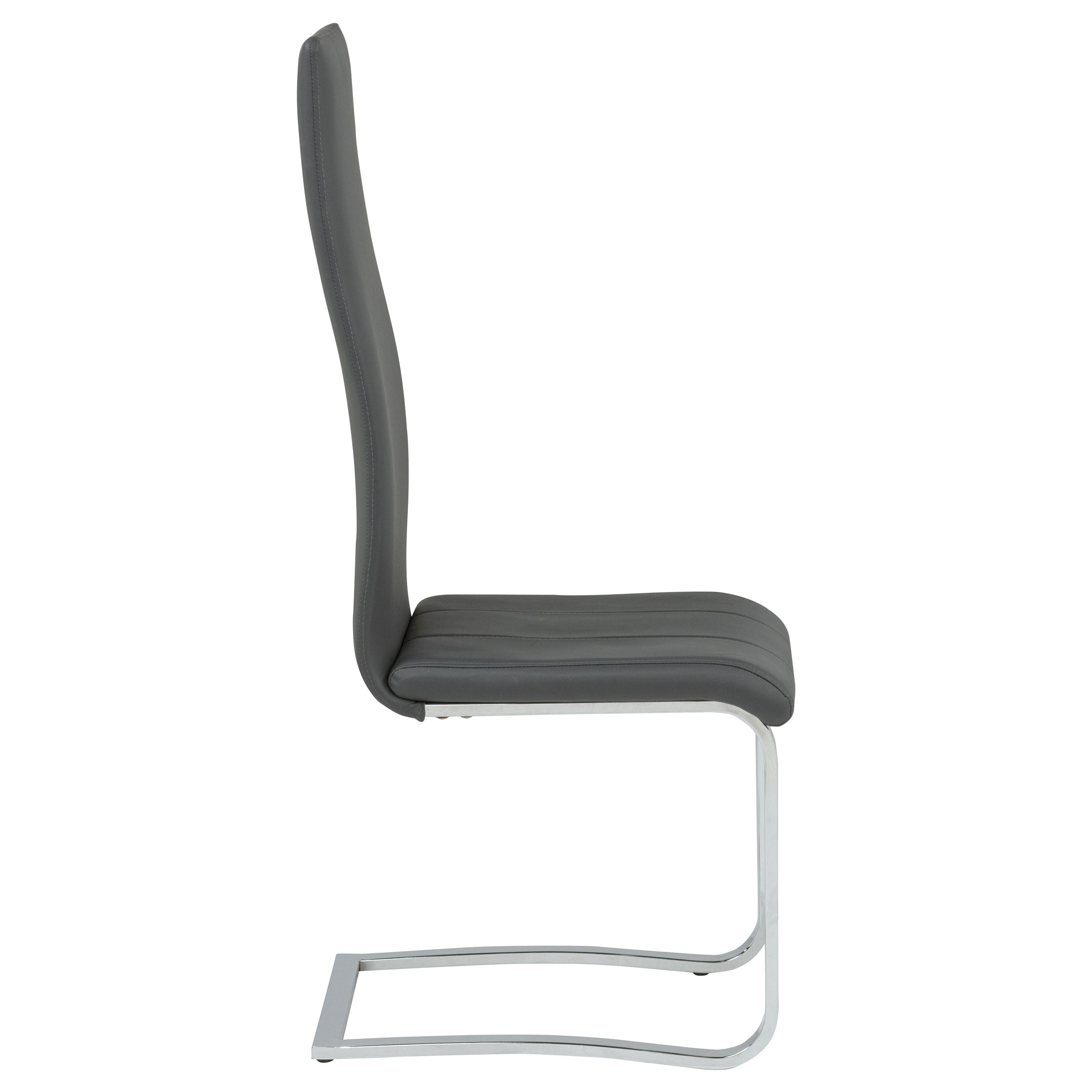 Montclair Upholstered Dining Side Chair Grey (Set of 4) — view 10