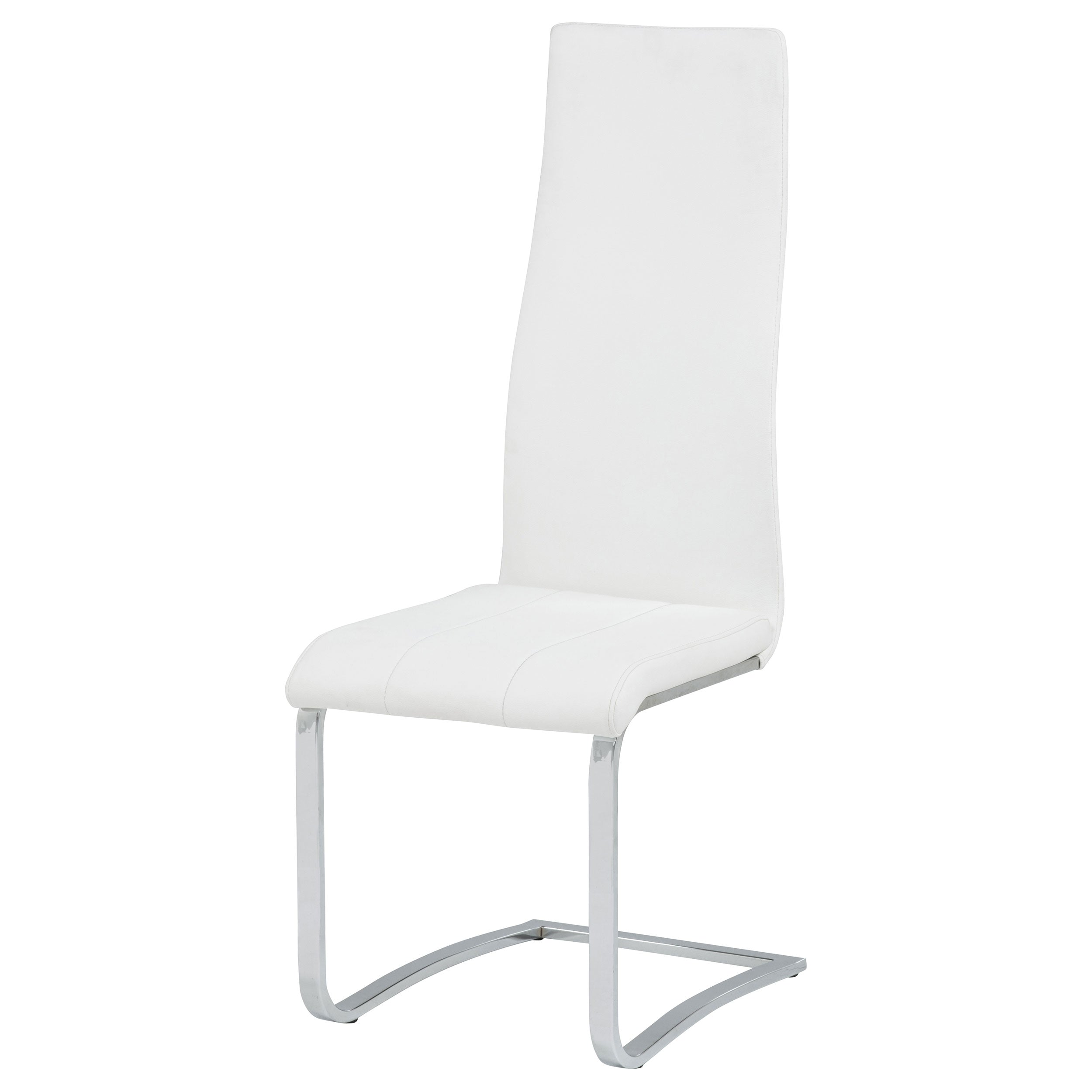 Montclair Upholstered Dining Side Chair White (Set of 4) — view 5