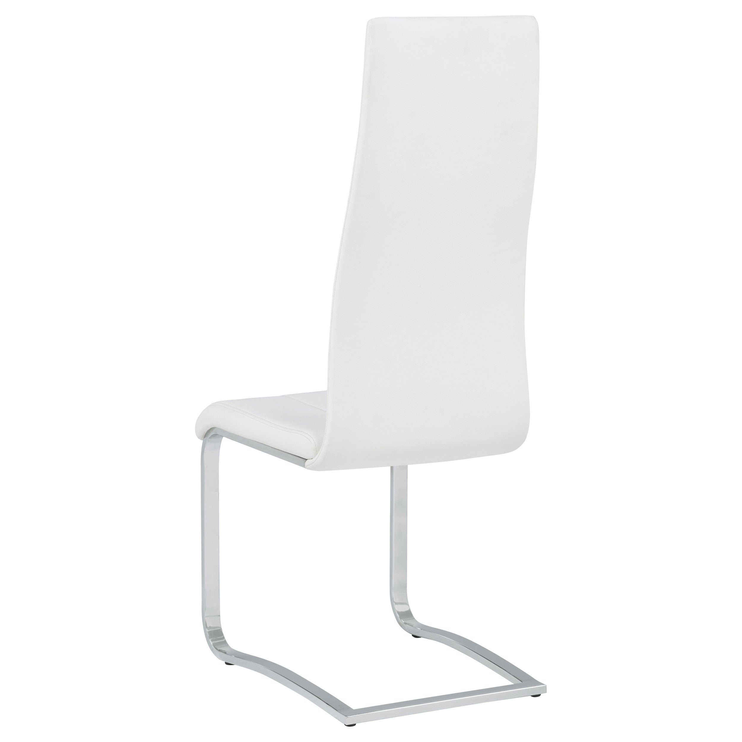 Montclair Upholstered Dining Side Chair White (Set of 4) — view 7