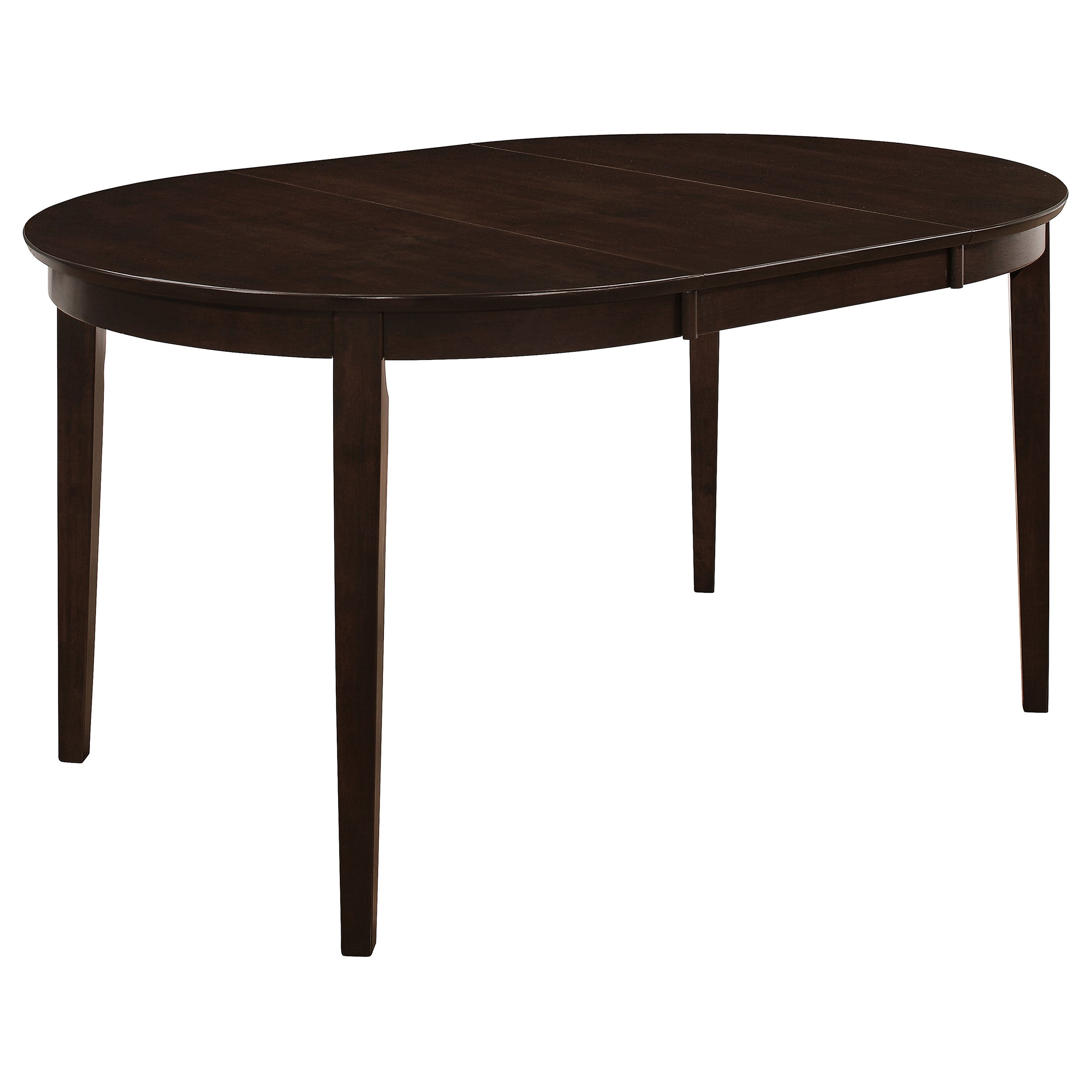Gabriel 5-piece Extension Leaf Dining Table Set Cappuccino — view 3