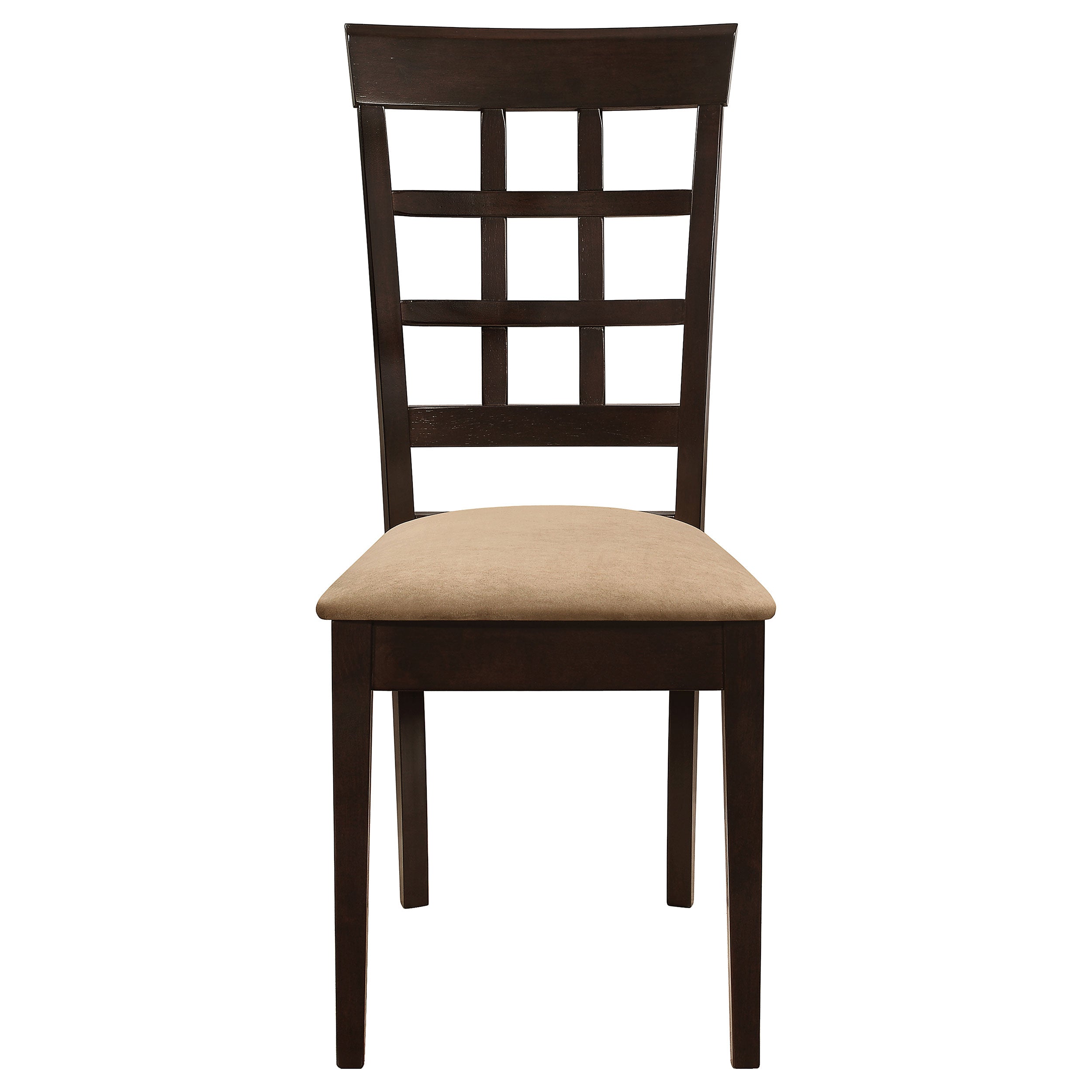 Gabriel 7-piece Extension Leaf Dining Table Set Cappuccino — view 8