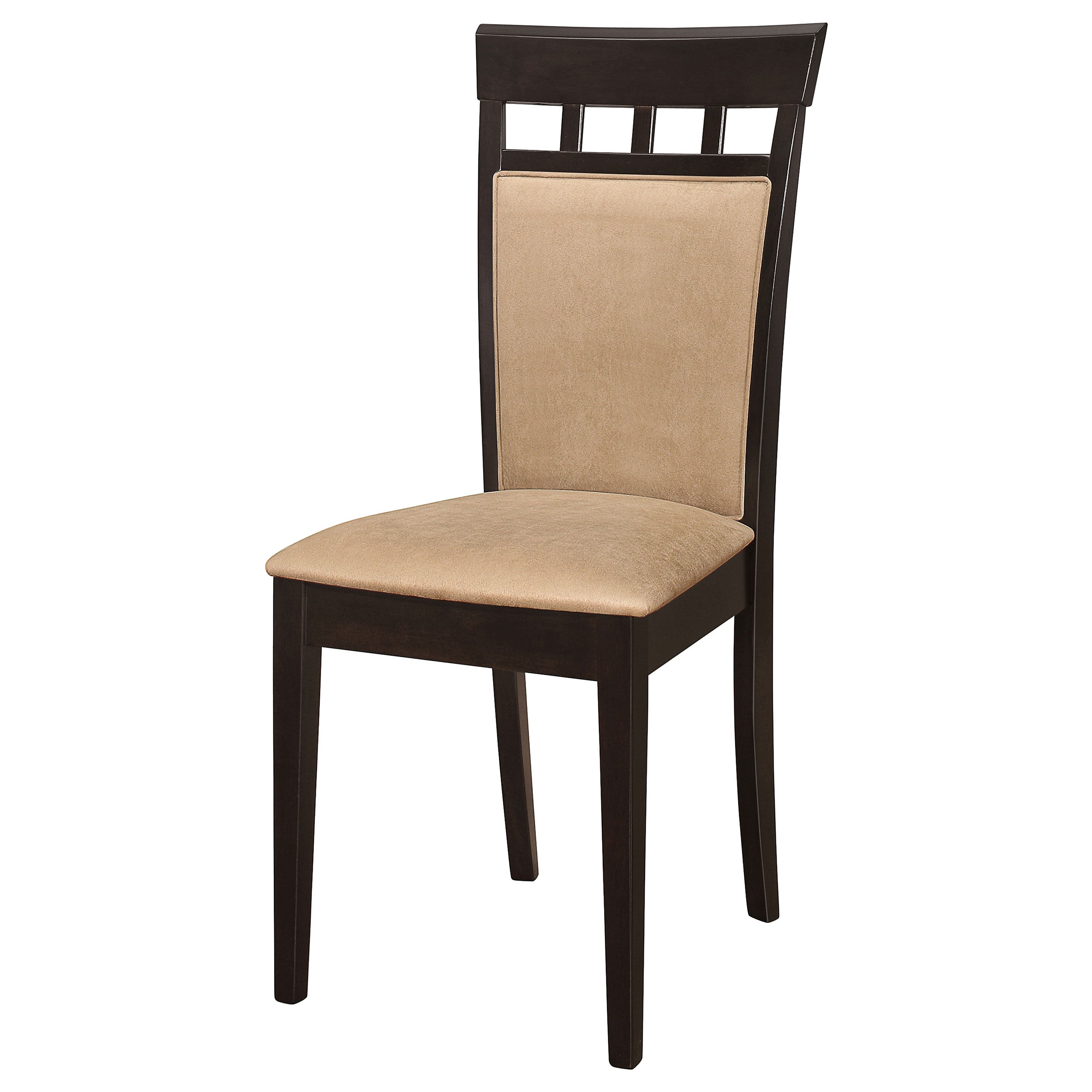 Gabriel Closed Back Dining Side Chair Cappuccino (Set of 2) — view 5