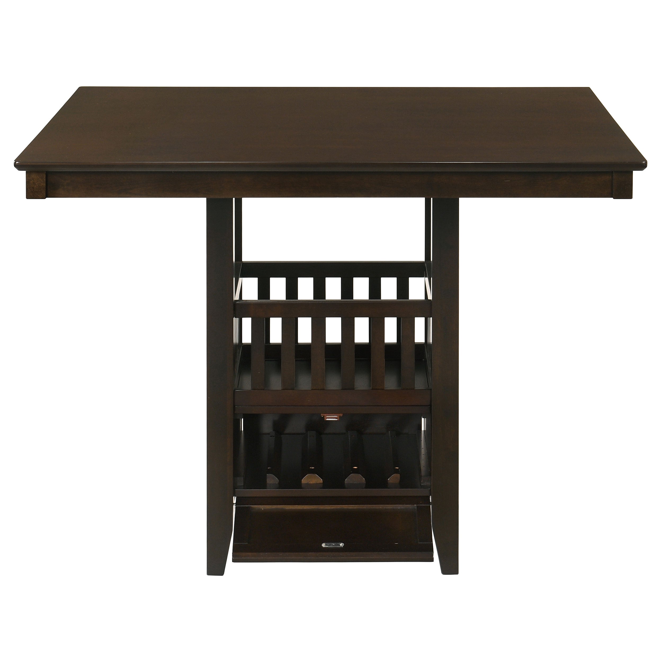 Jaden Square 47-inch Counter Height Dining Table Espresso — view 5