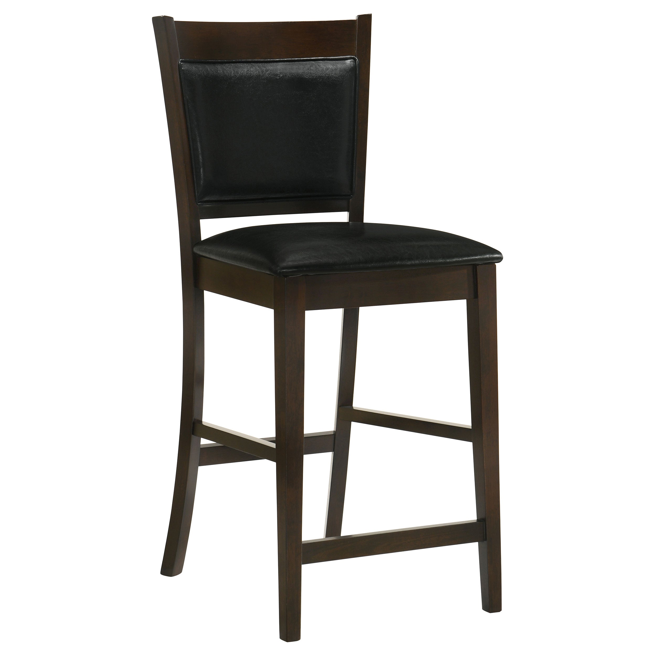 Jaden Upholstered Counter Chair Espresso (Set of 2) — view 3