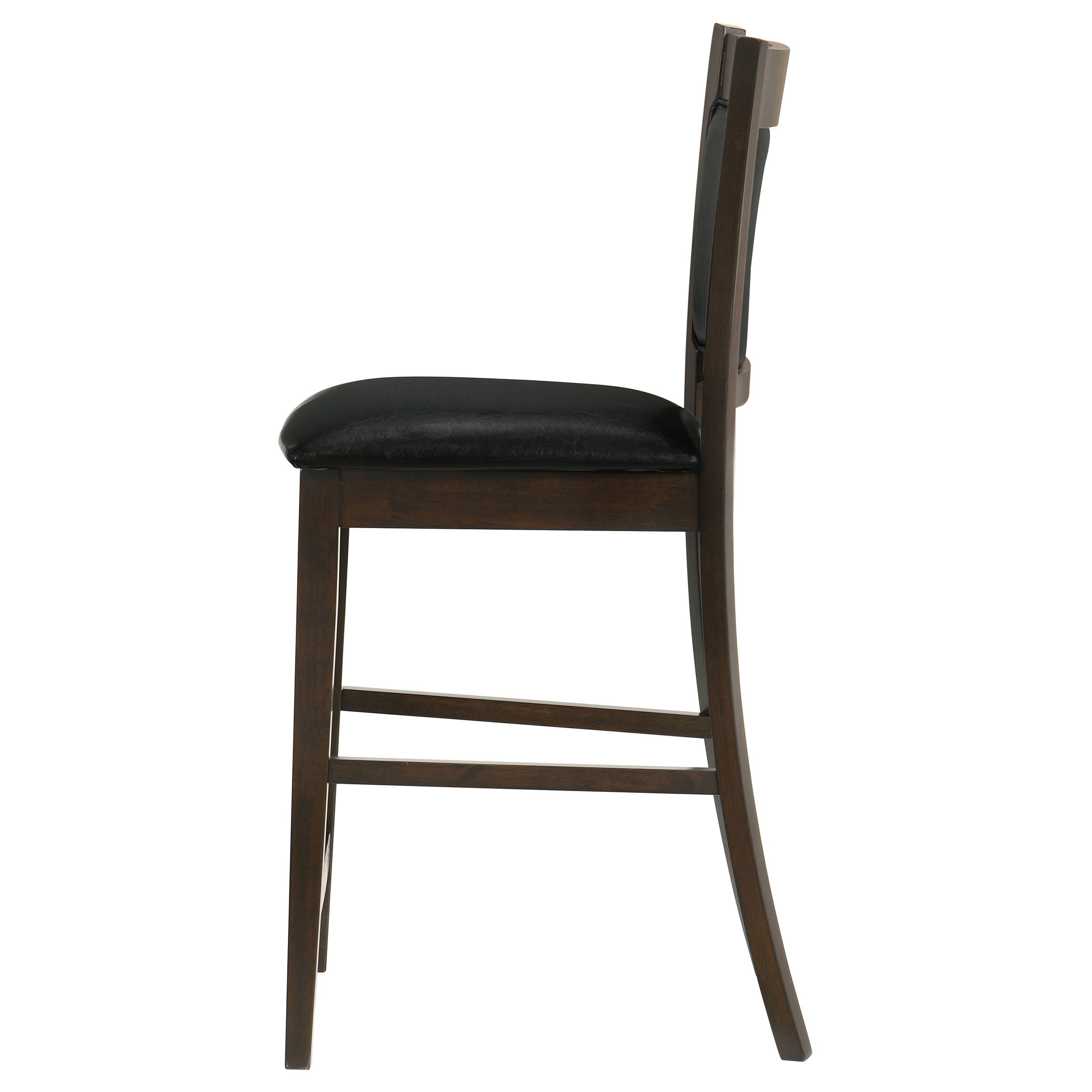 Jaden Upholstered Counter Chair Espresso (Set of 2) — view 6