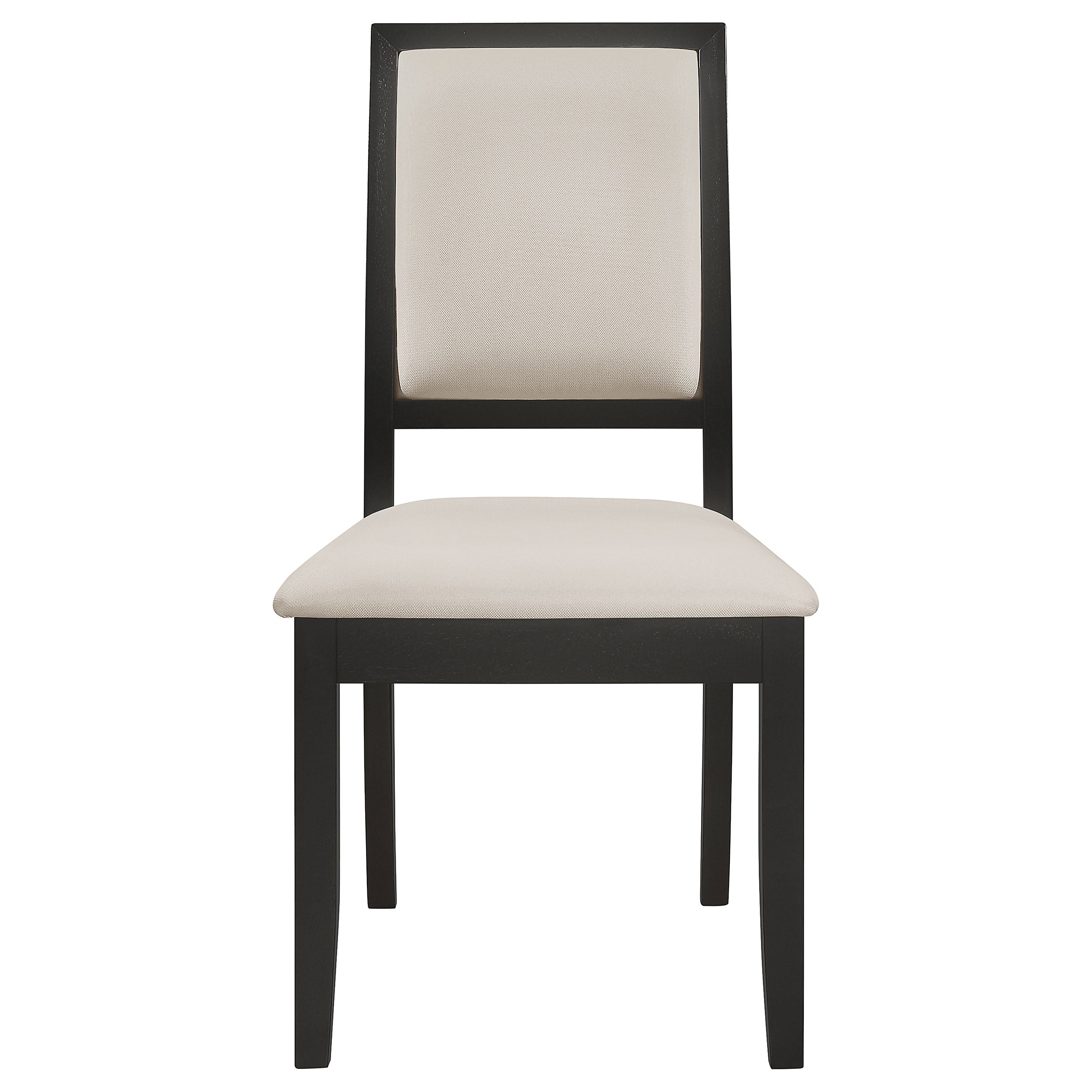 Louise 7-piece Rectangular Extension Leaf Dining Set Black — view 5