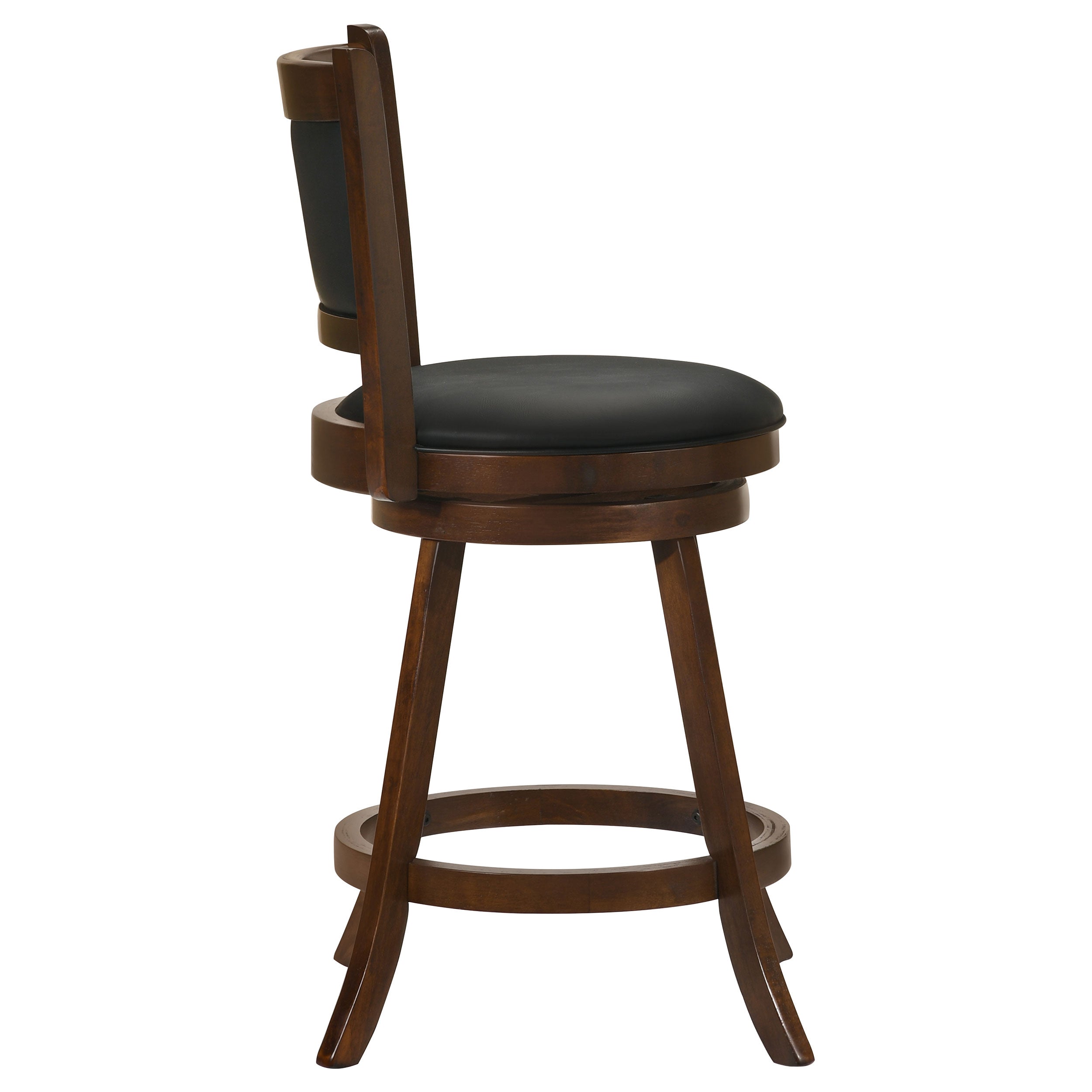 Broxton Upholstered Swivel Counter Chair Chestnut (Set of 2) — view 9