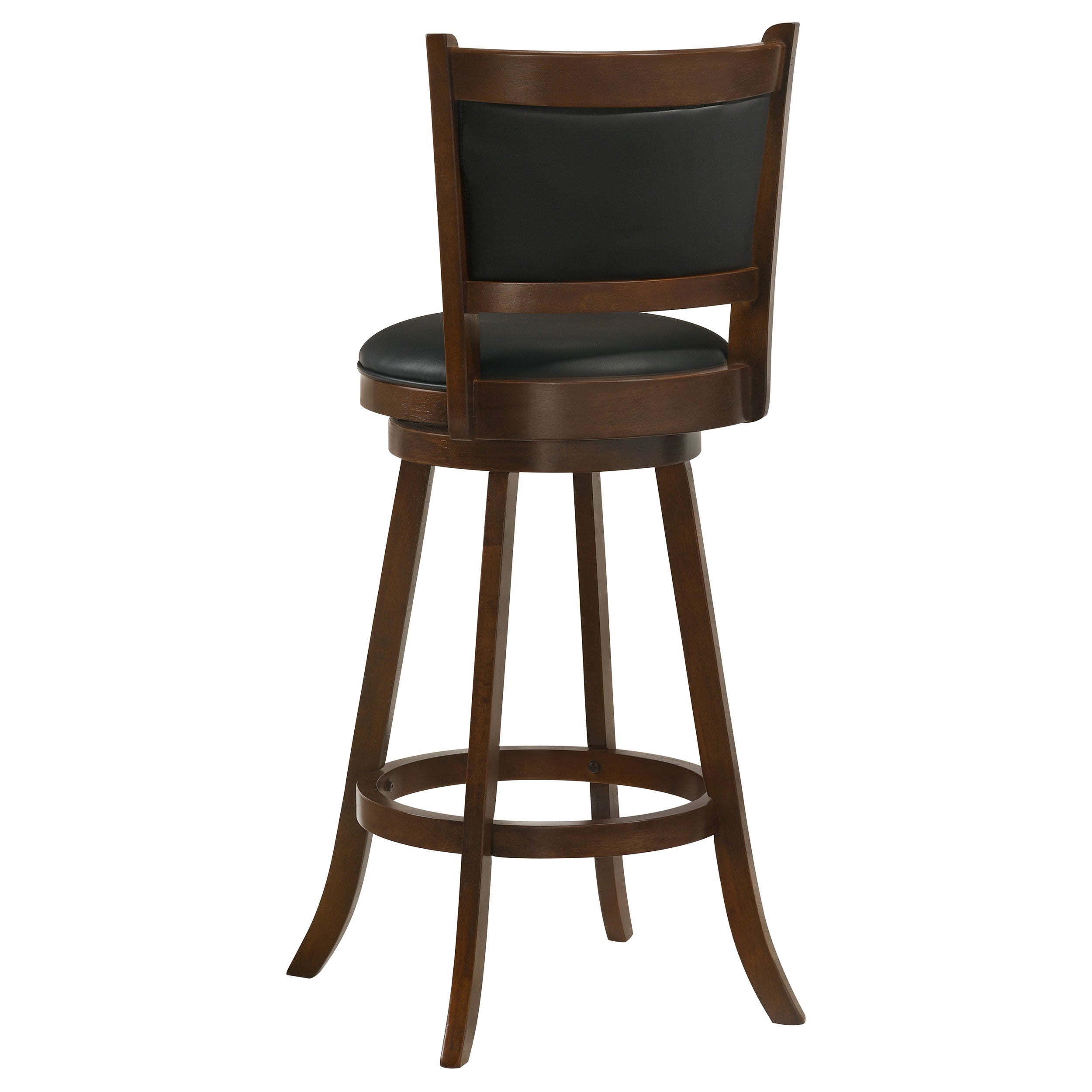 Broxton Upholstered Swivel Bar Chair Chestnut (Set of 2) — view 7