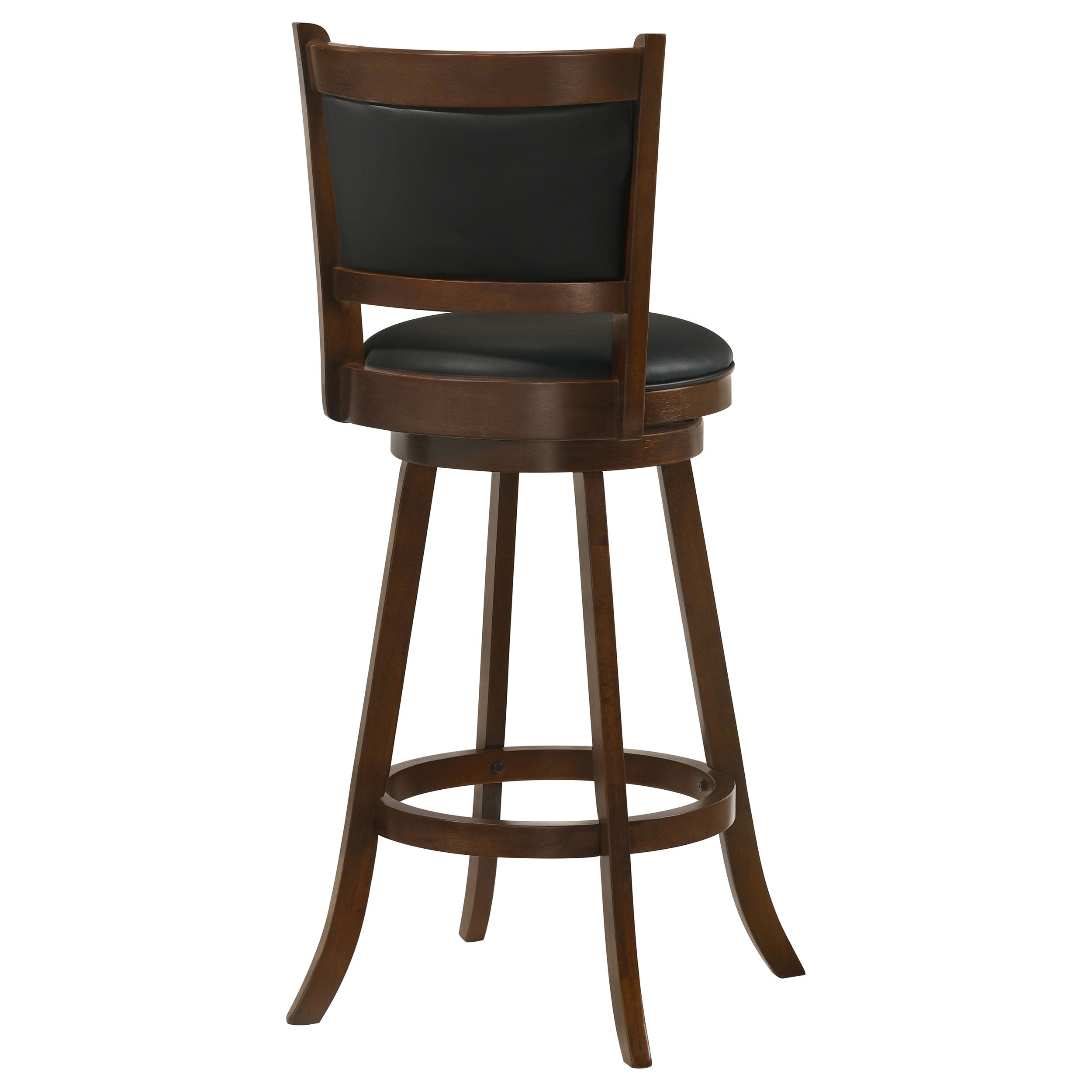 Broxton Upholstered Swivel Bar Chair Chestnut (Set of 2) — view 8