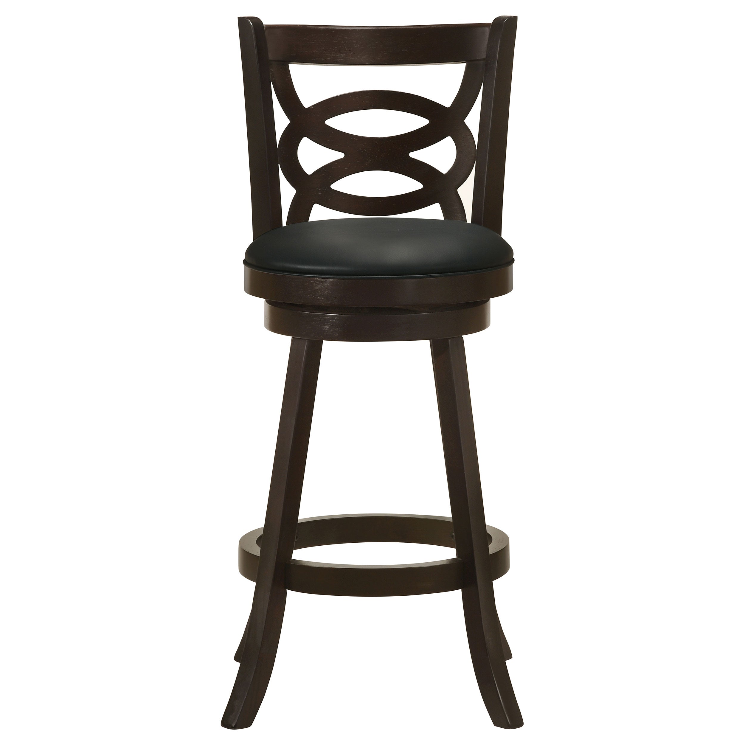 Calecita Wood Swivel Bar Chair Cappuccino (Set of 2) — view 4