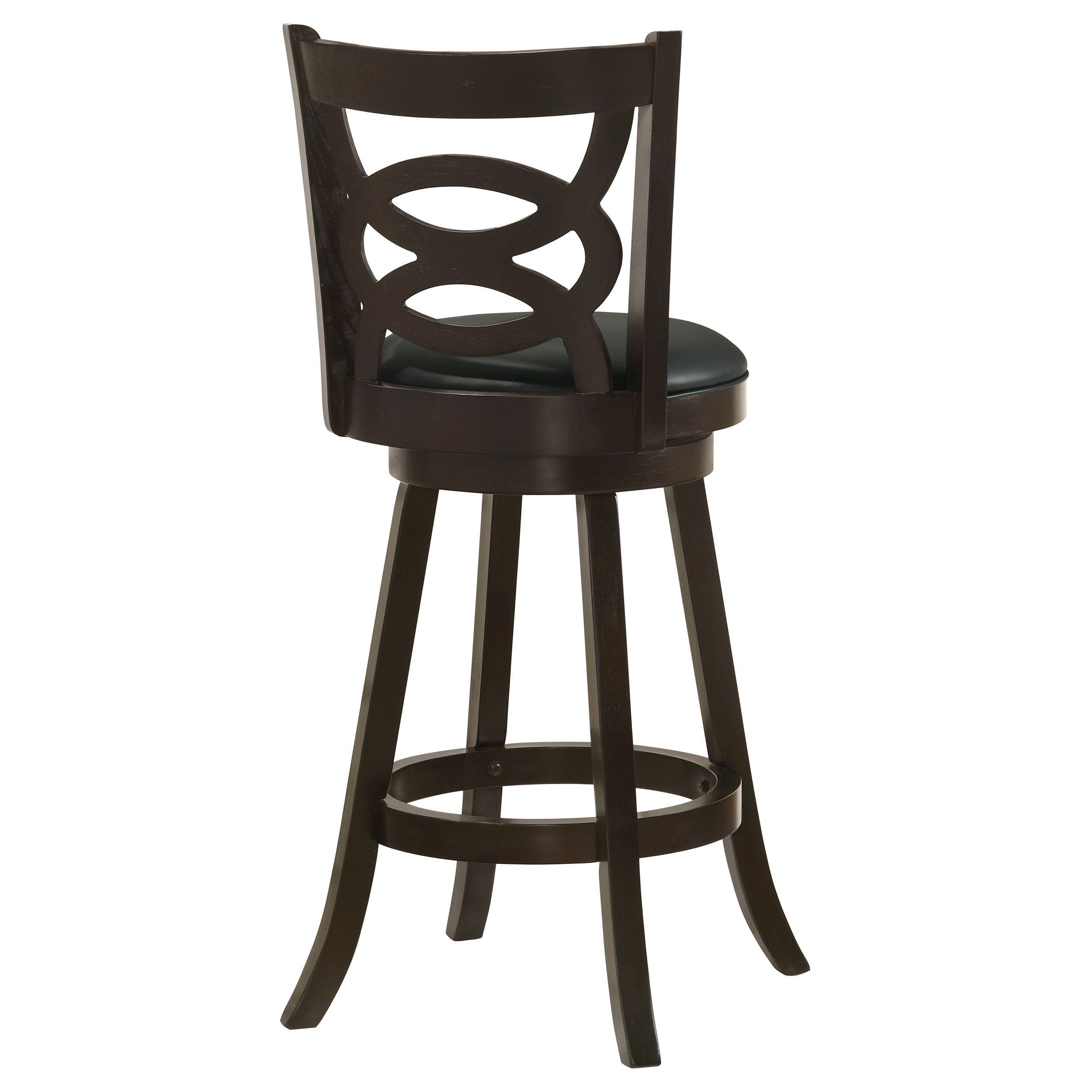 Calecita Wood Swivel Bar Chair Cappuccino (Set of 2) — view 8