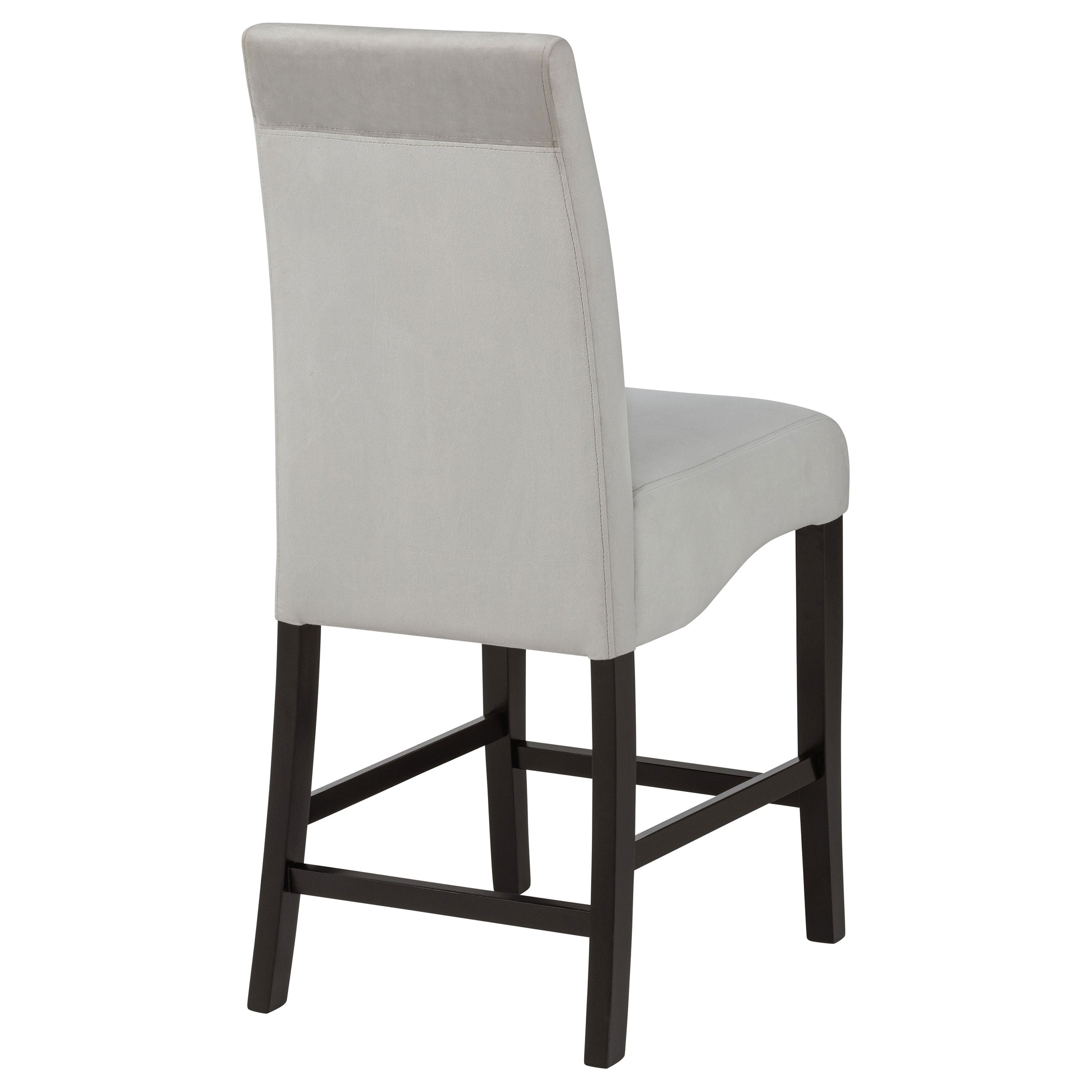 Stanton Velvet Upholstered Counter Chair Grey (Set of 2) — view 9